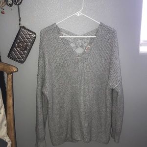 Mossimo Supply Co Gray Sweater